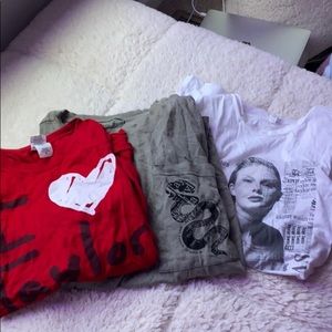 Green snake Taylor swift tee